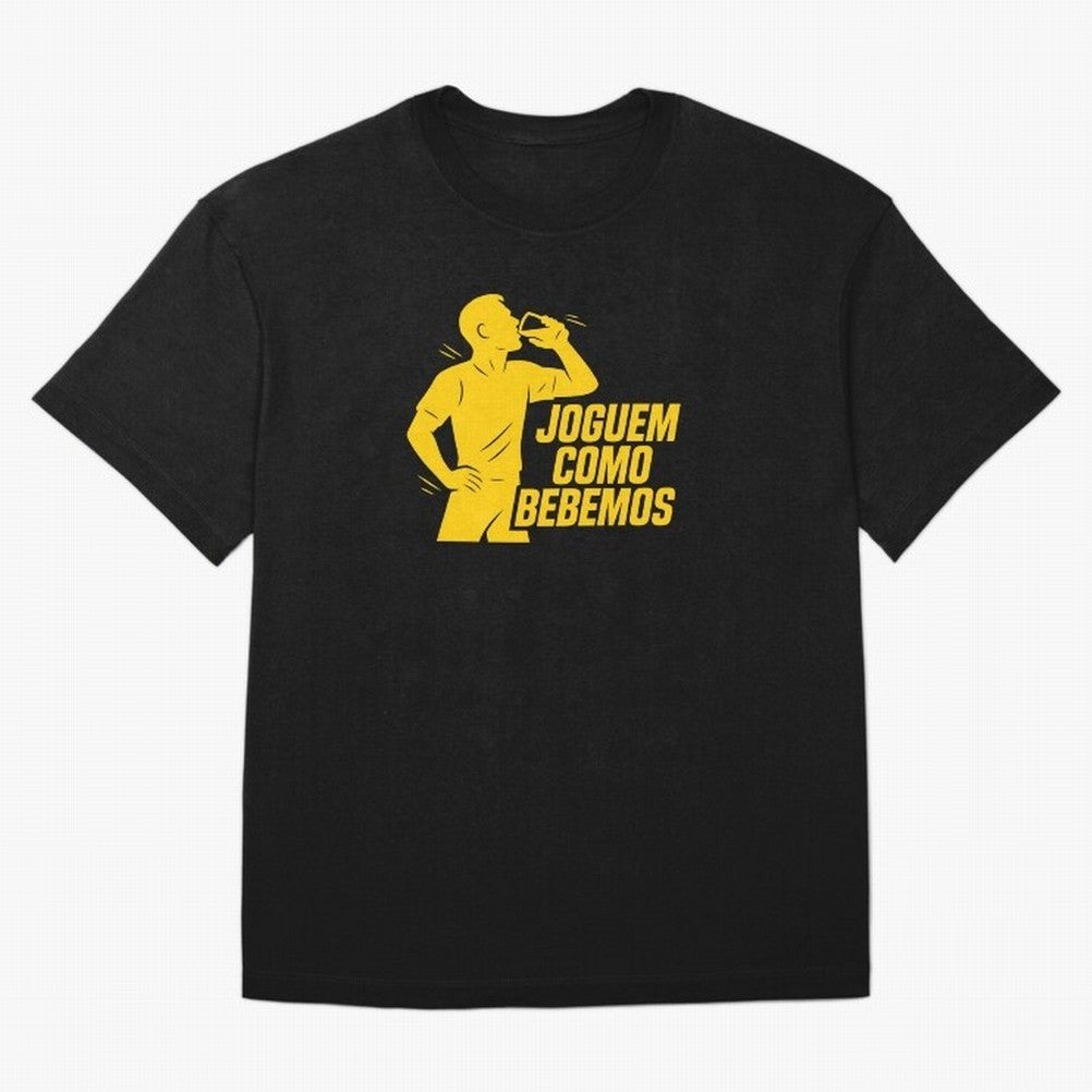Joguem Como Bebemos Classic T-Shirt Represent Fans Who Live for FIFA World Cup 2026 Centered on Haaland and Mbappe, Argentina and Brazil Energy, Stadium Memories, Football Loyalty, International Chants and Championship Tradition; Made for