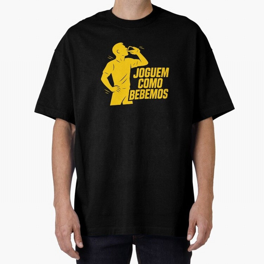 Joguem Como Bebemos Classic T-Shirt Represent Fans Who Live for FIFA World Cup 2026 Centered on Haaland and Mbappe, Argentina and Brazil Energy, Stadium Memories, Football Loyalty, International Chants and Championship Tradition; Made for