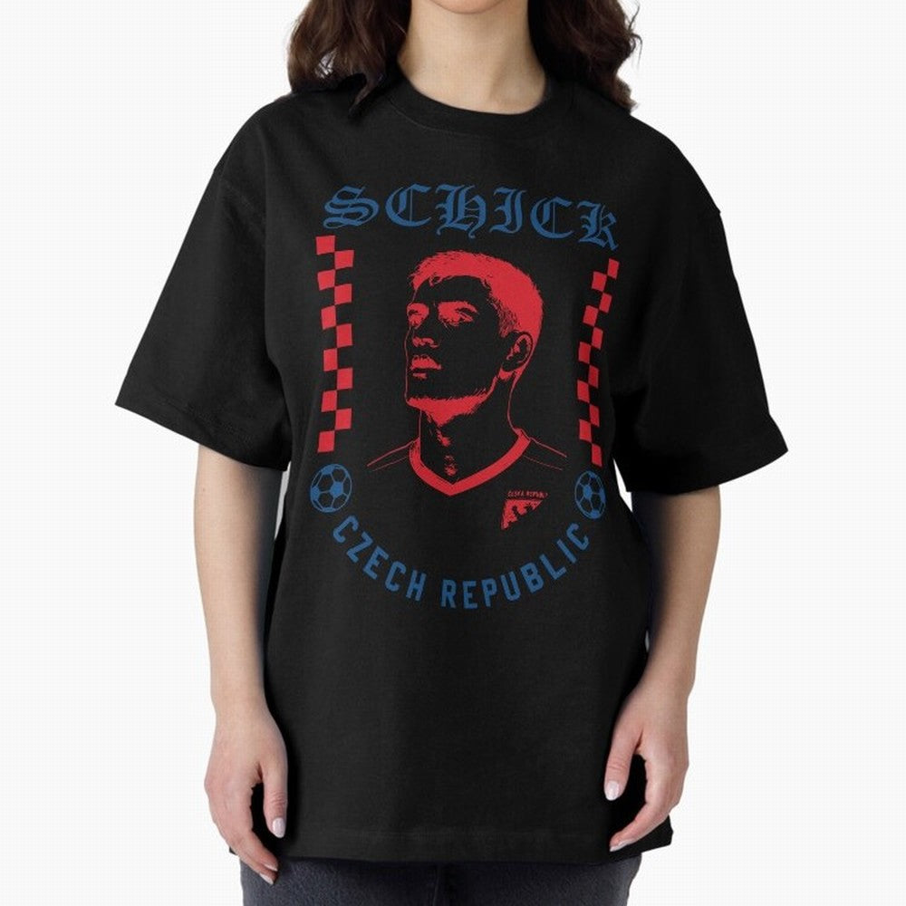 Schick Czech Republic Soccer Legend Retro Football Graphic Classic T-Shirt Follow the Road to Global Football Passion for FIFA World Cup 2026 Group Stage, Centered on Cristiano Ronaldo, Haaland and CR7, Portugal, Game Day Rituals, Football Legends,