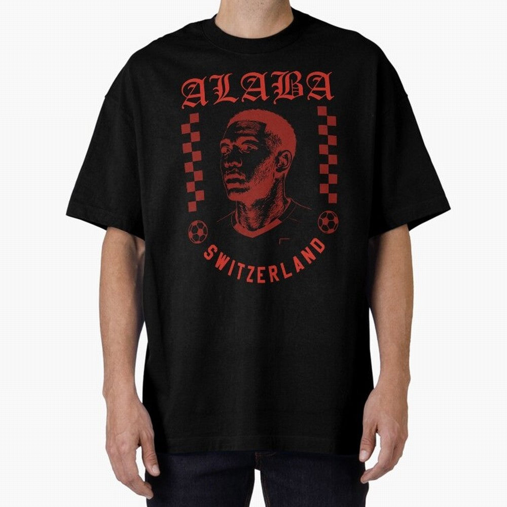 Alaba Switzerland Soccer Legend Vintage Football Fan Shirt Classic T-Shirt Celebrate Every Goal in Match Day Hype around FIFA World Cup 2026 USA Canada Mexico, Messi, Neymar and Mbappe, Spain and Netherlands, Supporter Pride, Iconic Celebrations,