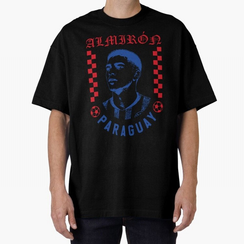Almir¨®n Paraguay Soccer Legend Vintage Football Fan Graphic Classic T-Shirt Celebrate Golden Goal Energy in the FIFA World Cup 2026 Journey through CR7 and Messi Highlights, Spain and Netherlands Pride, Football History, Final Match Energy, Crowd