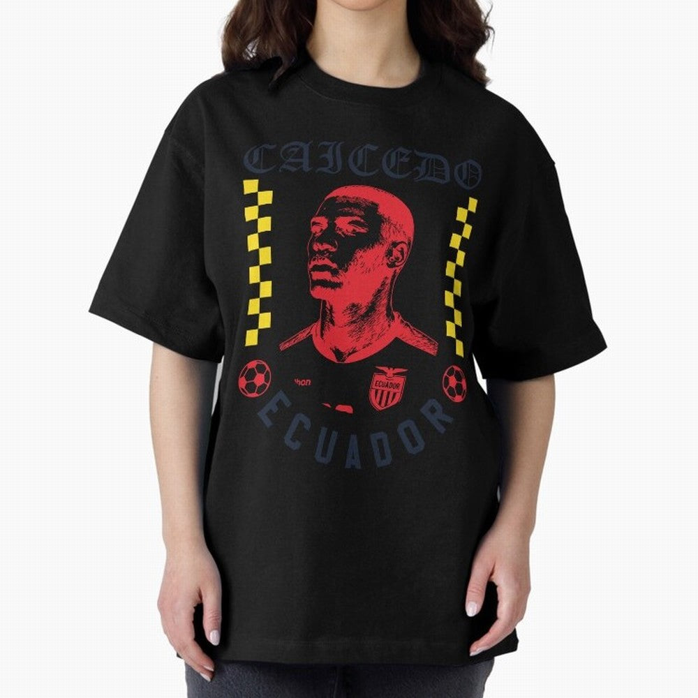Caicedo Ecuador Soccer Star Retro Football Fan Design Classic T-Shirt Create FIFA World Cup 2026 Group Stage for Fans of Messi and Netherlands, Bringing Game Day Rituals, Football Legends, Country Pride and the Road to the Final; Ideal for Football