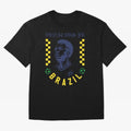 Vin¨ªcius Jr Brazil Soccer Legend Retro Football Fan Design Classic T-Shirt Bring Home Global Football Passion for FIFA World Cup 2026 Group Stage, with Mbappe and Neymar, England, France and Netherlands, Stadium Chants, National Pride, Trophy
