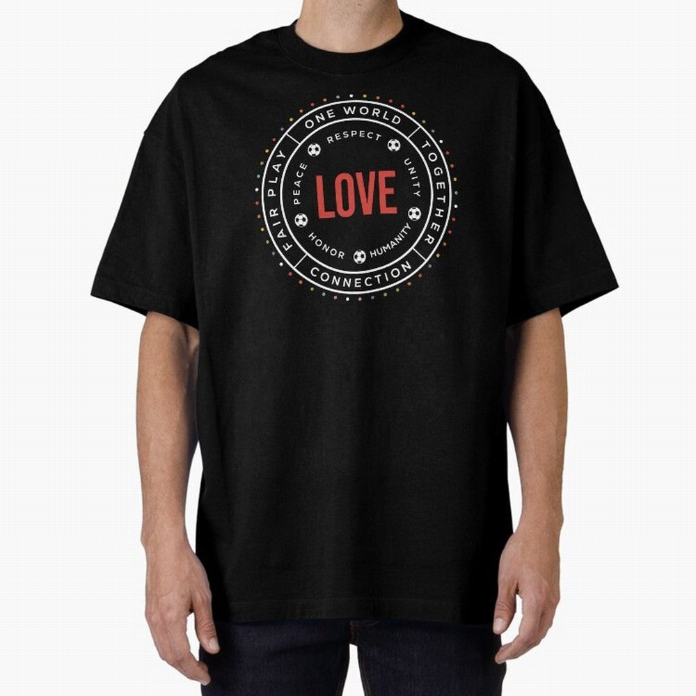 One World One Game ¡ª Soccer World Cup 2026 Love Unity Design Classic T-Shirt Share FIFA World Cup 2026 for Fans of Cristiano Ronaldo, Haaland and CR7 and Brazil, Portugal and Argentina, Bringing Classic Soccer Heritage, Championship Pressure, Fan