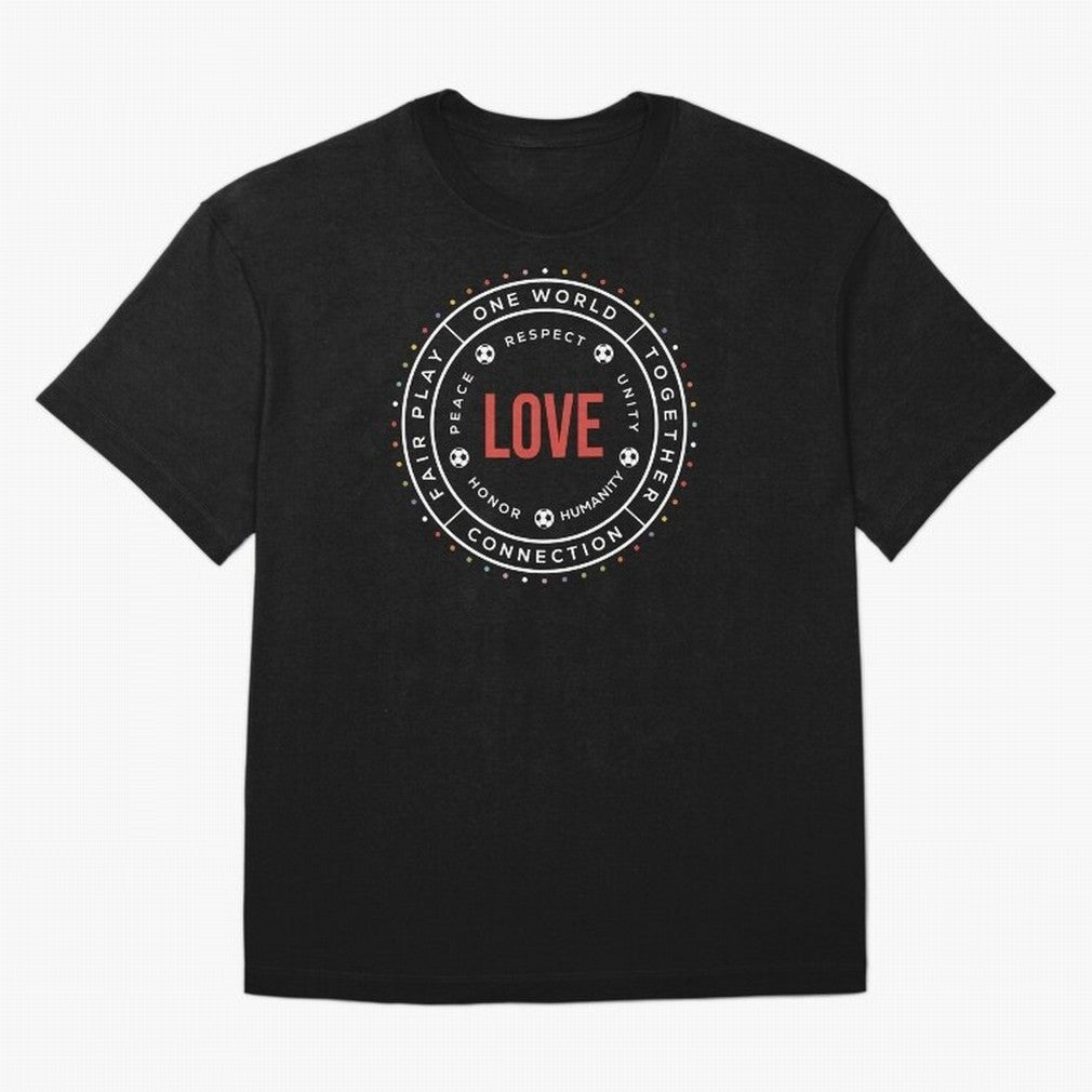One World One Game ¡ª Soccer World Cup 2026 Love Unity Design Classic T-Shirt Share FIFA World Cup 2026 for Fans of Cristiano Ronaldo, Haaland and CR7 and Brazil, Portugal and Argentina, Bringing Classic Soccer Heritage, Championship Pressure, Fan