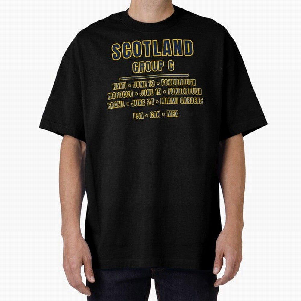 Scotland World Cup 2026 Fixtures T-Shirt ¨C Group C Football Shirt Classic T-Shirt Create FIFA World Cup 2026 Spirit, Connected to England, Neymar, Haaland and Cristiano Ronaldo, Classic Soccer Heritage, Championship Pressure, Fan Loyalty and