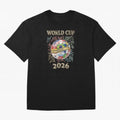 2026 World Cup Soccer Ball Flags - Global Football Championship Celebration Classic T-Shirt Get Ready for FIFA World Cup 2026 for Fans of Haaland and Mbappe and Argentina and Brazil, Bringing Classic Soccer Heritage, Championship Pressure, Fan