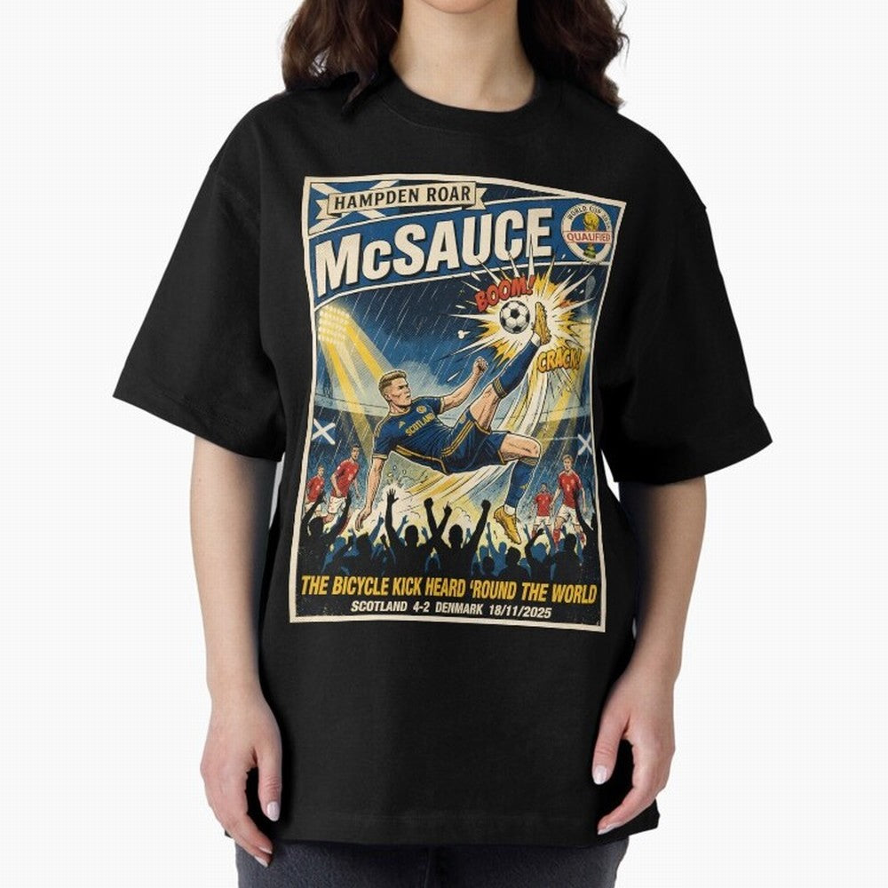 McSauce Goal November 18th 2025 Classic T-Shirt Support Your Favorite Stars during FIFA World Cup 2026 for Fans of Cristiano Ronaldo and Germany, Bringing Football History, Final Match Energy, Crowd Noise and Once in a Lifetime Moments; Created for