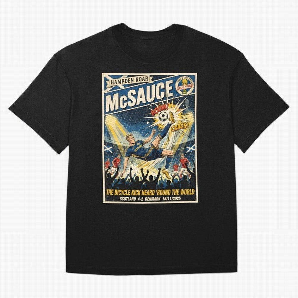 McSauce Goal November 18th 2025 Classic T-Shirt Support Your Favorite Stars during FIFA World Cup 2026 for Fans of Cristiano Ronaldo and Germany, Bringing Football History, Final Match Energy, Crowd Noise and Once in a Lifetime Moments; Created for