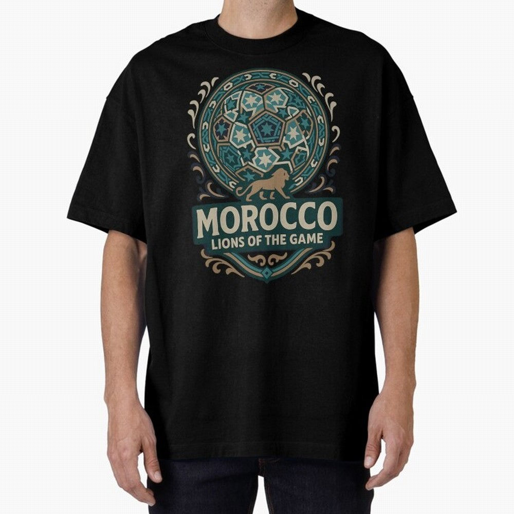 Morocco Lions Of The Game Classic T-Shirt Follow Every Goal of the FIFA World Cup 2026 Group Stage Journey through Messi Highlights, France and Portugal Pride, Football Festival Excitement, Trophy Ambitions, Country Rivalries and Star Player Buzz;