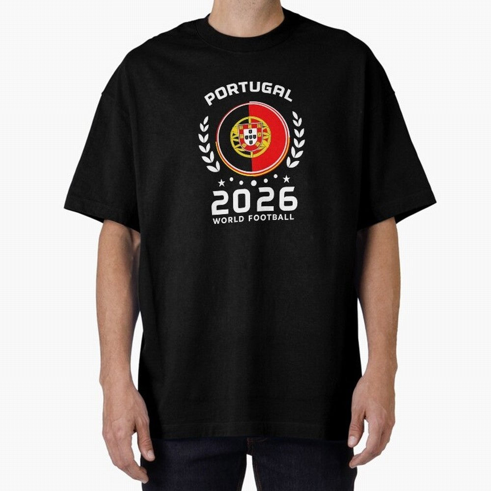 Portugal 2026 World Football Soccer Fan Design T-Shirt_87038236 Classic T-Shirt Live for the Drama of FIFA World Cup 2026 Group Stage Spirit, Inspired by France and Portugal, Messi, Neymar and Mbappe, Soccer Culture, Superstar Moments, National