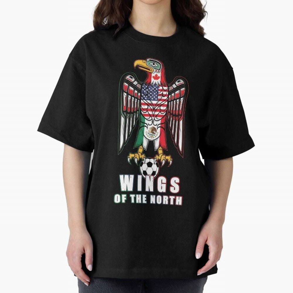 Eagle of the Americas - United Wings 2026 Classic T-Shirt Support Your Favorite Stars during FIFA World Cup 2026 USA Canada Mexico Built around Neymar, France and Portugal Energy, Global Supporter Spirit, Legendary Goals, National Colors and