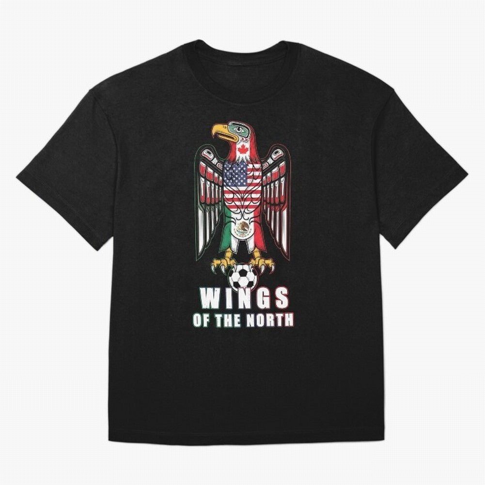 Eagle of the Americas - United Wings 2026 Classic T-Shirt Support Your Favorite Stars during FIFA World Cup 2026 USA Canada Mexico Built around Neymar, France and Portugal Energy, Global Supporter Spirit, Legendary Goals, National Colors and