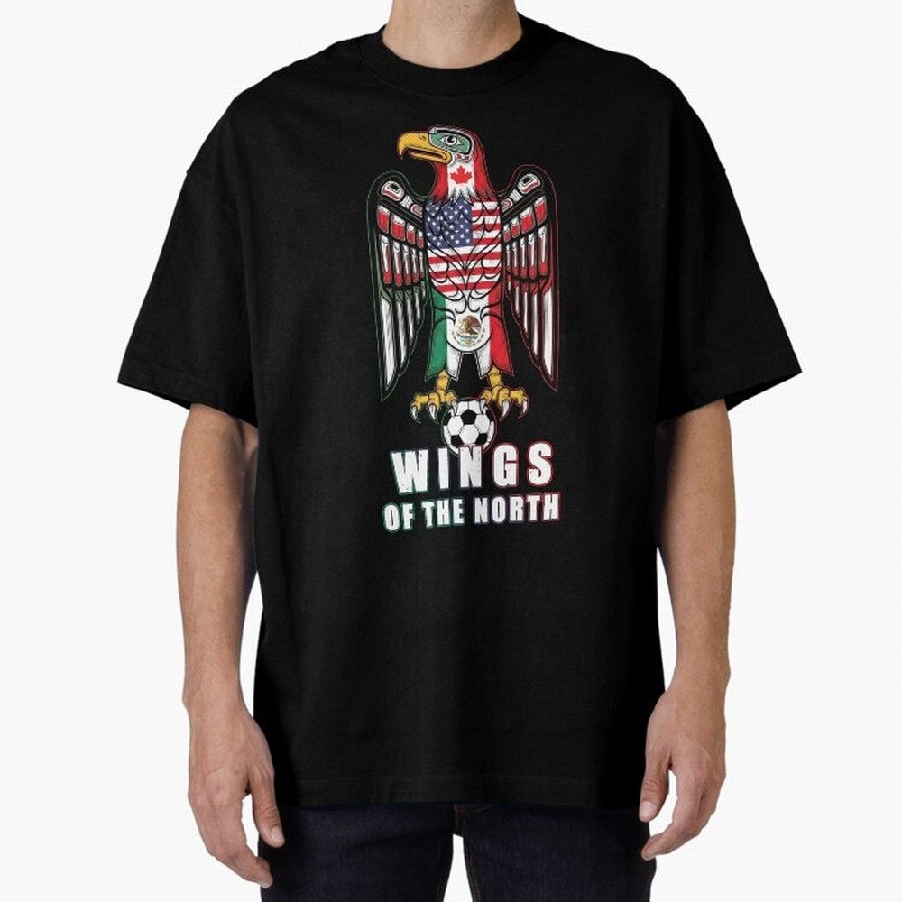 Eagle of the Americas - United Wings 2026 Classic T-Shirt Support Your Favorite Stars during FIFA World Cup 2026 USA Canada Mexico Built around Neymar, France and Portugal Energy, Global Supporter Spirit, Legendary Goals, National Colors and
