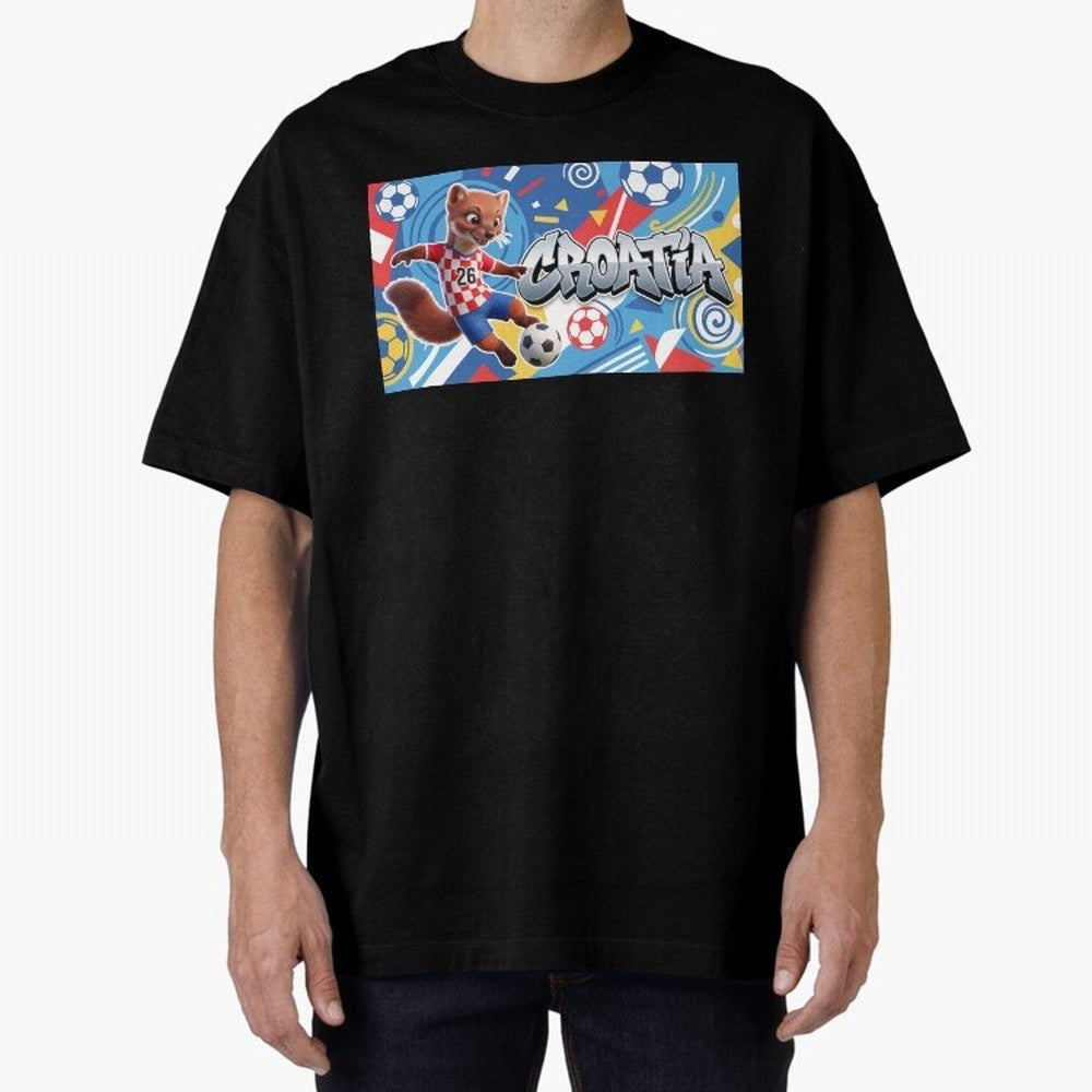 World Cup 2026 Croatia Soccer Team Fan Art Classic T-Shirt Support FIFA World Cup 2026 Group Stage Inspired by CR7 and Messi, Germany Energy, Goal Celebration Energy, Supporter Heritage, Football Icons and Worldwide Tournament Joy; Perfect for