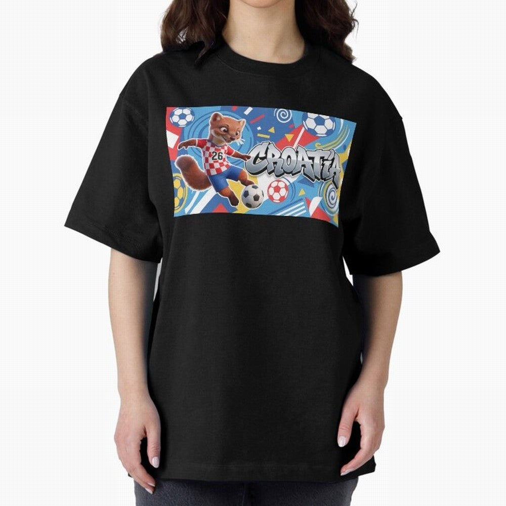 World Cup 2026 Croatia Soccer Team Fan Art Classic T-Shirt Support FIFA World Cup 2026 Group Stage Inspired by CR7 and Messi, Germany Energy, Goal Celebration Energy, Supporter Heritage, Football Icons and Worldwide Tournament Joy; Perfect for