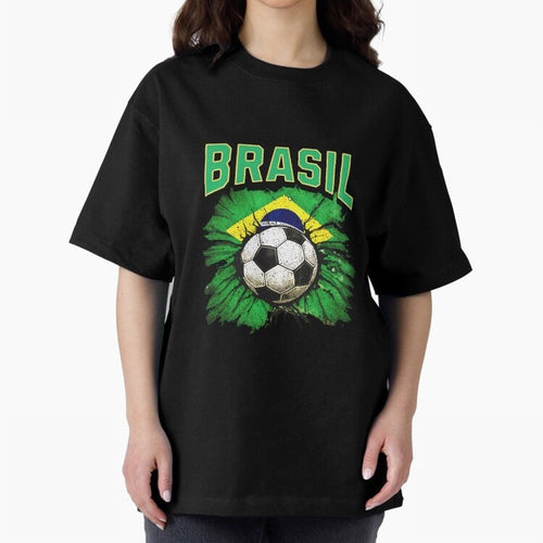 2026 Brasil Cup Flag Soccer Pride Futbol Family Classic T-Shirt Relive the Noise and Pride of Global Football Passion for FIFA World Cup 2026 USA Canada Mexico, Inspired by Neymar, Haaland and Cristiano Ronaldo, Argentina and Brazil, Stadium