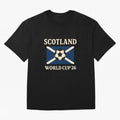 Scotland World Cup 2026 Oversized T-Shirt Celebrate Global Passion for FIFA World Cup 2026 Built around CR7 and Messi, Spain Energy, Football Festival Excitement, Trophy Ambitions, Country Rivalries and Star Player Buzz; Ideal for Passionate Fans