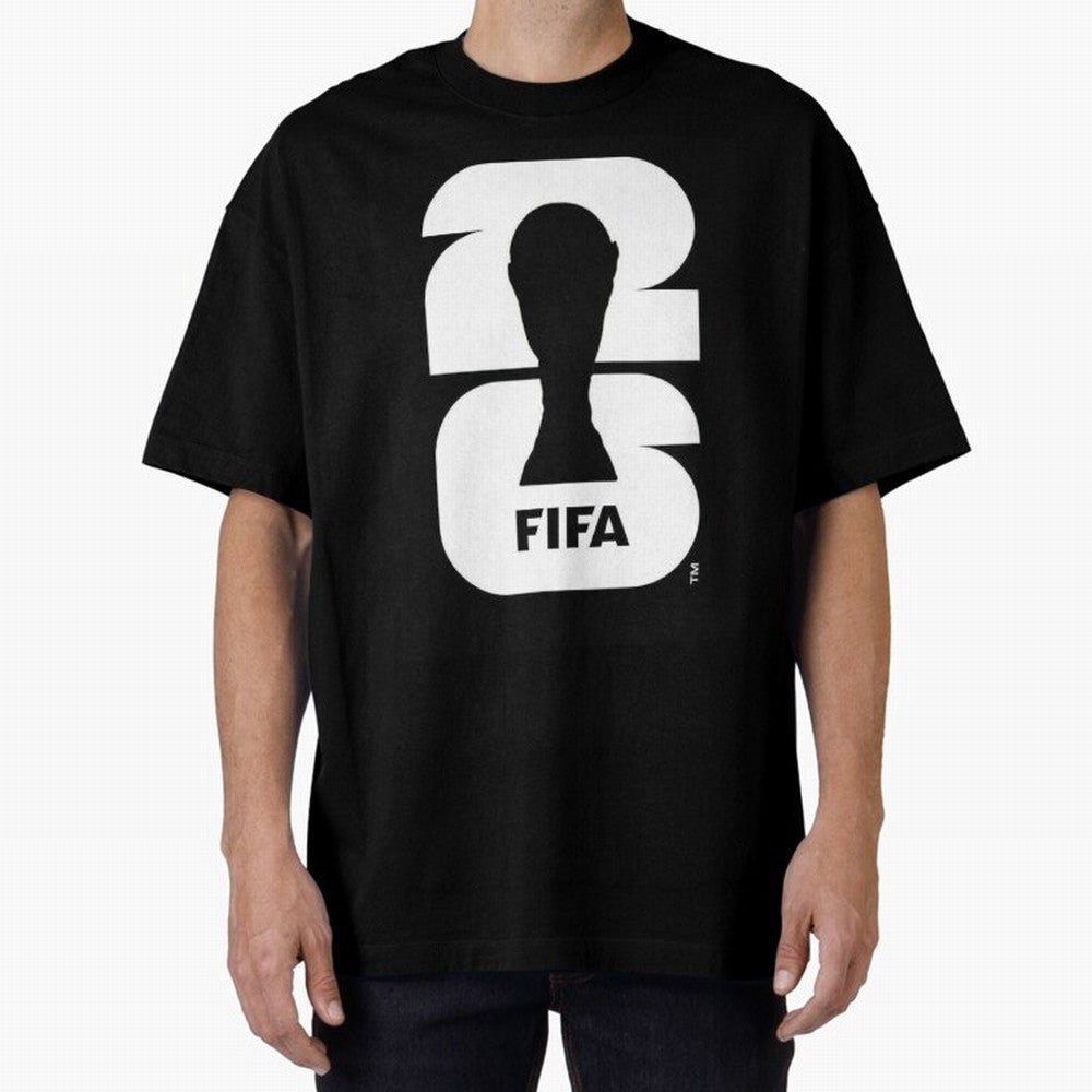 World Cup 2026 Soccer Celebration: United Football Fan Art Oversized T-Shirt Bring Match Day Fire to Match Day Hype around FIFA World Cup 2026 USA Canada Mexico, CR7 and Messi, Spain, Global Supporter Spirit, Legendary Goals, National Colors and