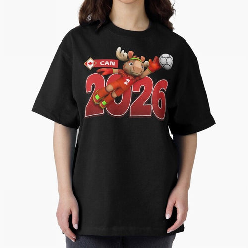 2026 World Cup Canada Oversized T-Shirt Honor Champions and Dreams in the FIFA World Cup 2026 USA Canada Mexico Journey through Messi and Cristiano Ronaldo Highlights, Spain and Netherlands Pride, Champion Mindset, Group Stage Buzz, Knockout