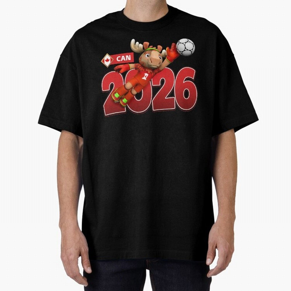 2026 World Cup Canada Oversized T-Shirt Honor Champions and Dreams in the FIFA World Cup 2026 USA Canada Mexico Journey through Messi and Cristiano Ronaldo Highlights, Spain and Netherlands Pride, Champion Mindset, Group Stage Buzz, Knockout