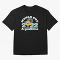 Football World Cup 2022 Winner. Argentina 2022. Oversized T-Shirt Embrace FIFA World Cup 2026 USA Canada Mexico for Fans of Haaland and England and Germany, Bringing Match Day Excitement, Supporter Culture, Golden Goals and Global Football Passion;