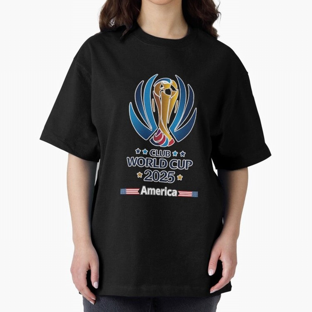 Club World Cup Oversized T-Shirt Feel International Energy from the FIFA World Cup 2026 Group Stage Journey through Cristiano Ronaldo, Haaland and CR7 Highlights, Brazil, Portugal and Argentina Pride, Game Day Rituals, Football Legends, Country