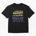 World Cup 2022 Oversized T-Shirt Follow Every Goal of the FIFA World Cup 2026 USA Canada Mexico Journey through Messi, Neymar and Mbappe Highlights, Brazil, Portugal and Argentina Pride, Match Day Excitement, Supporter Culture, Golden Goals and