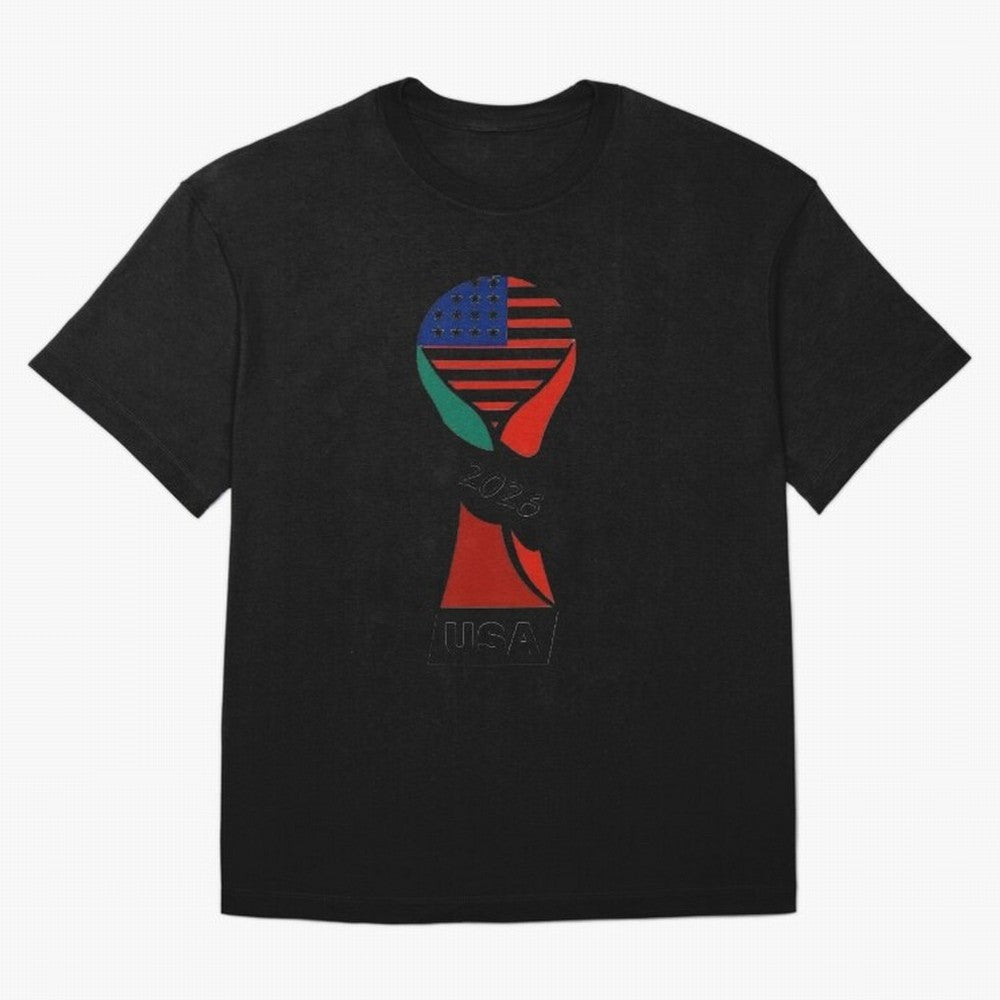 T-shirt usa FIFA world 2026 Oversized T-Shirt Celebrate Football Dreams Across FIFA World Cup 2026 Group Stage Featuring Haaland and Mbappe, Argentina, France and Brazil Energy, Soccer Culture, Superstar Moments, National Team Dreams and