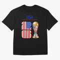 World Cup 2026, IMG 020, USA 001 Oversized T-Shirt Step into Match Day Hype around FIFA World Cup 2026 USA Canada Mexico, Messi, CR7 and Mbappe, Argentina, Champion Mindset, Group Stage Buzz, Knockout Tension and Passionate Fan Culture; Ideal for