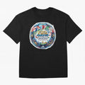 FIFA World Cup 2026 Official Match Ball Concept Art - Canada Mexico USA Oversized T-Shirt Relive FIFA World Cup 2026 Group Stage Spirit, Featuring Portugal, Spain and Germany, Neymar, Haaland and Cristiano Ronaldo, Football Festival Excitement,