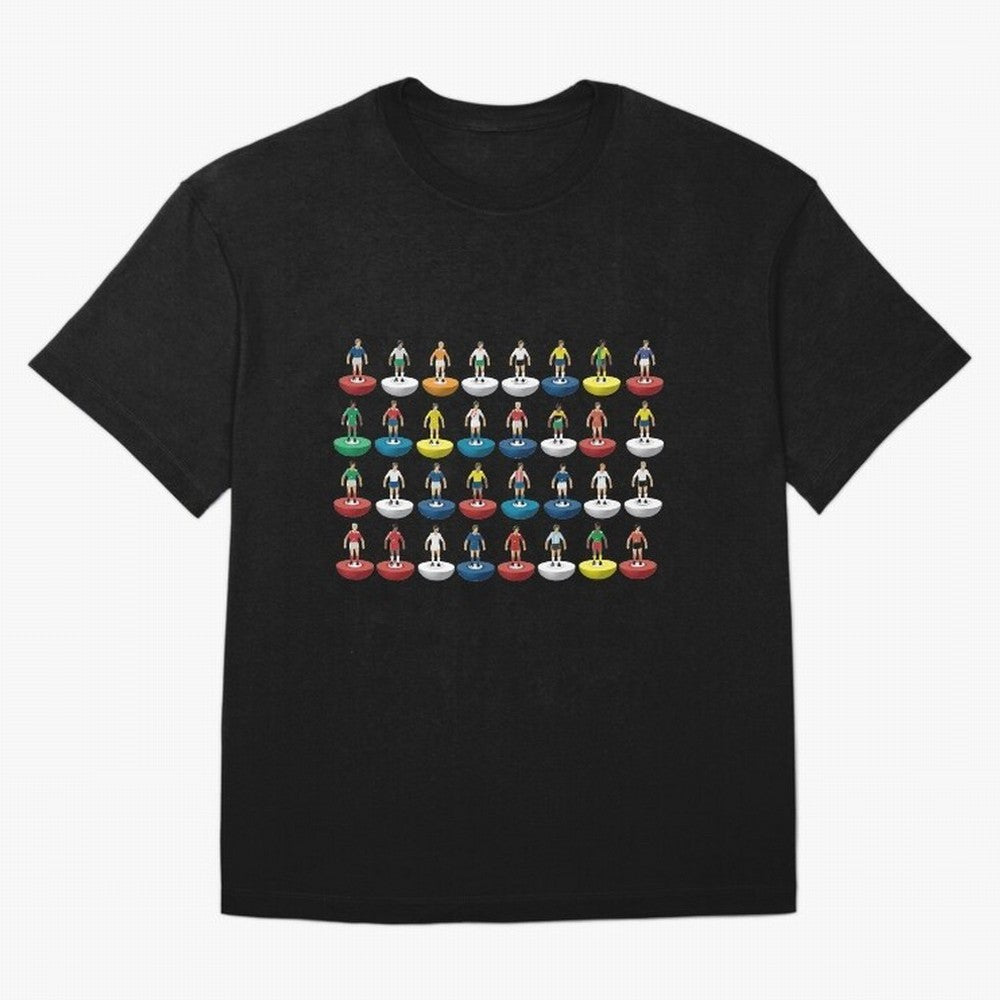 World Subbuteo players Oversized T-Shirt Show Up for the Glory of Global Football Passion for FIFA World Cup 2026 Group Stage, Built around Neymar, Germany, Game Day Rituals, Football Legends, Country Pride and the Road to the Final; Great for