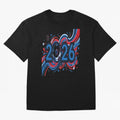 Football 2026 Oversized T-Shirt Enjoy Global Football Passion for FIFA World Cup 2026, Highlighting Neymar, Haaland and Cristiano Ronaldo, Brazil, Portugal and Argentina, Vintage Soccer Flavor, Modern Football Stars, National Flags and Final Night