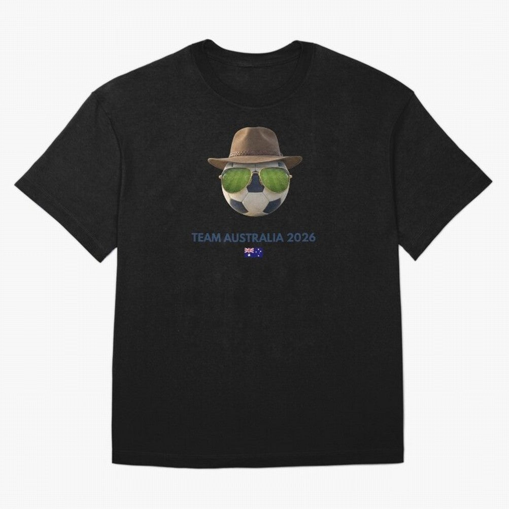 Soccer Fan Gear: Team Australia 2026 Oversized T-Shirt Fuel Your Fan Pride for Match Day Hype around FIFA World Cup 2026 USA Canada Mexico, Cristiano Ronaldo, England and Germany, Stadium Memories, Football Loyalty, International Chants and