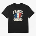 France 2026 World Cup for Football Fans and Teams Oversized T-Shirt Honor the Football Icons of Match Day Hype around FIFA World Cup 2026 Group Stage, Mbappe and Neymar, Brazil, Portugal and Argentina, Goal Celebration Energy, Supporter Heritage,