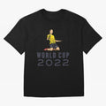 World Cup 2022 Oversized T-Shirt Treasure Global Football Passion for FIFA World Cup 2026 USA Canada Mexico, with CR7, Portugal, Spain and Germany, Supporter Pride, Iconic Celebrations, Legendary Names and Global Match Day Energy; Ideal for Fans