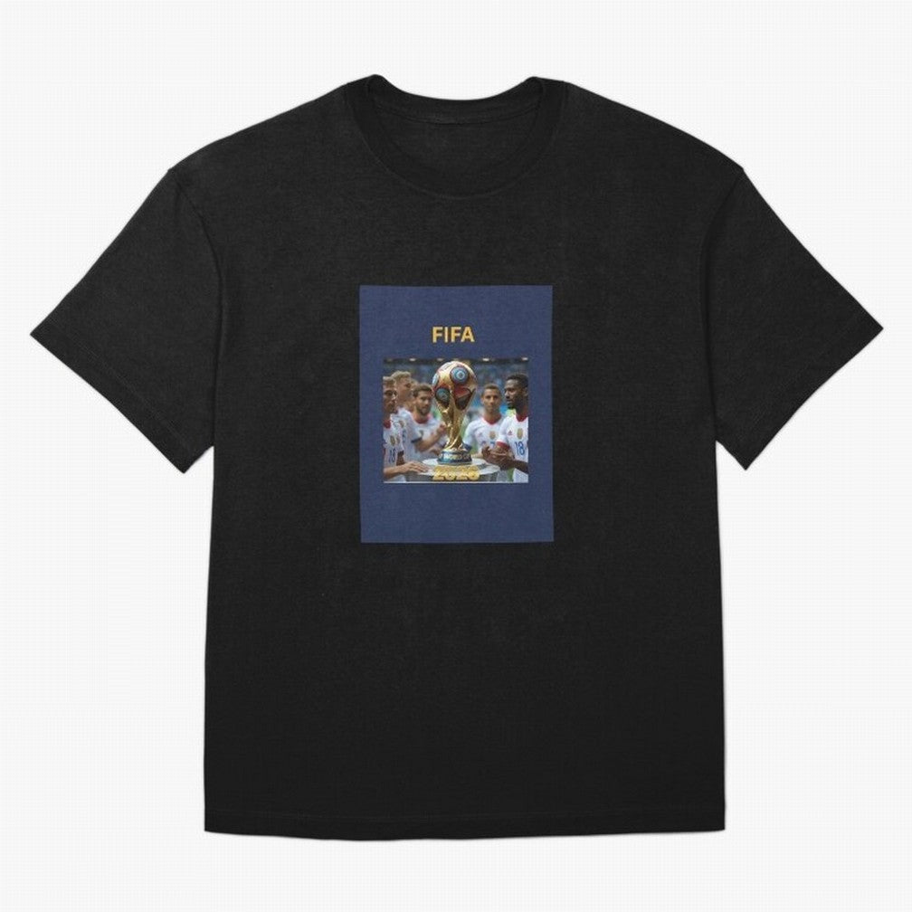 WORLD CUP FOOTBALL 2026 Oversized T-Shirt Step into FIFA World Cup 2026 Capturing Messi, CR7 and Mbappe, England and Germany Energy, Soccer Culture, Superstar Moments, National Team Dreams and Competitive Fire; Ideal for Passionate Fans Who Love