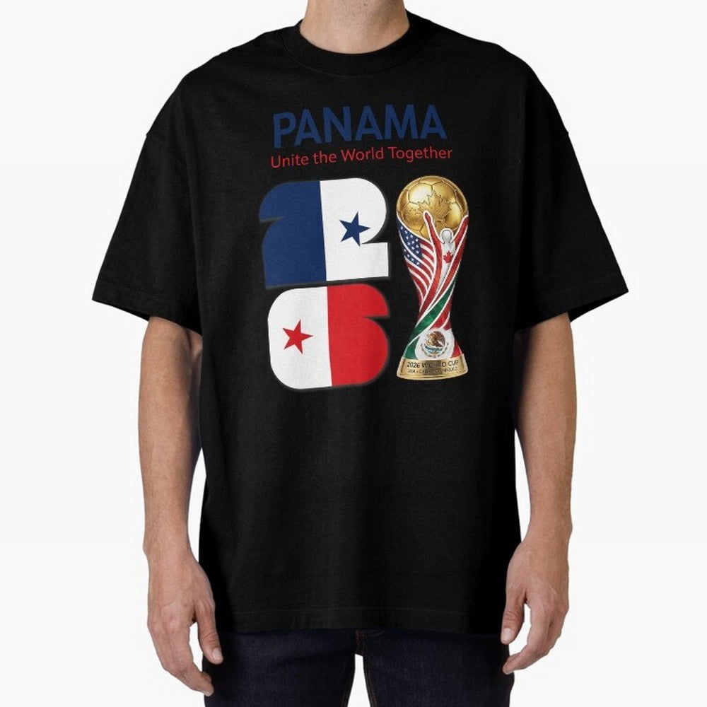 World Cup 2026, IMG 026, PANAMA 001 Oversized T-Shirt Feel the Heartbeat of the FIFA World Cup 2026 Group Stage Journey through CR7 Highlights, Brazil, Portugal and Argentina Pride, Fan Favorite Moments, National Team Passion, Big Match Drama and