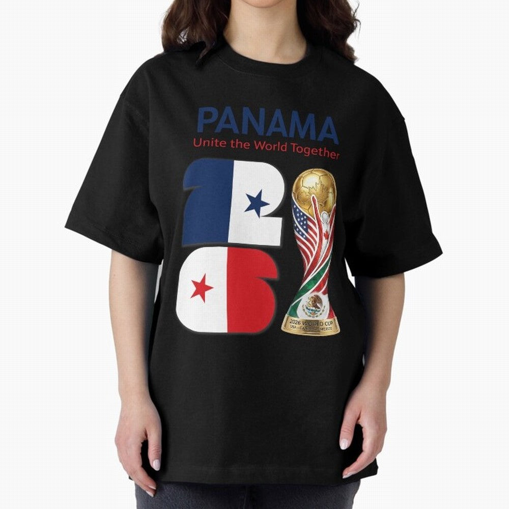 World Cup 2026, IMG 026, PANAMA 001 Oversized T-Shirt Feel the Heartbeat of the FIFA World Cup 2026 Group Stage Journey through CR7 Highlights, Brazil, Portugal and Argentina Pride, Fan Favorite Moments, National Team Passion, Big Match Drama and