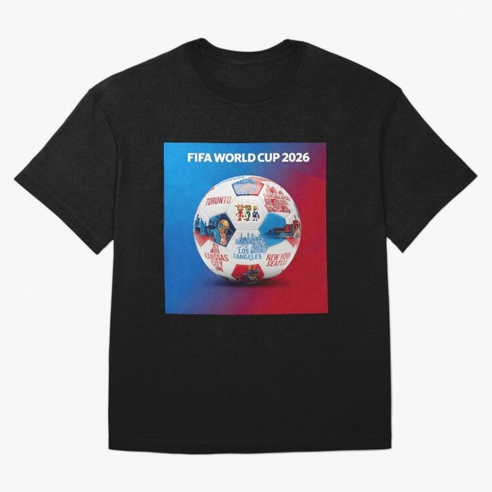 North America Football 2026 Oversized T-Shirt Feel the FIFA World Cup 2026 Journey through Cristiano Ronaldo, Haaland and CR7 Highlights, Netherlands Pride, Global Supporter Spirit, Legendary Goals, National Colors and Tournament Celebration; Ideal
