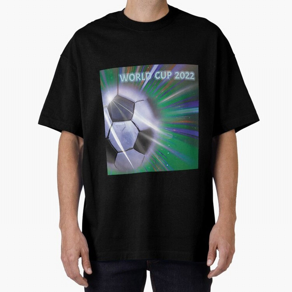 World Cup 2022 Oversized T-Shirt Feel International Energy from FIFA World Cup 2026 USA Canada Mexico Spirit, Centered on Portugal, Spain and Germany, Messi, CR7 and Mbappe, Game Day Rituals, Football Legends, Country Pride and the Road to the