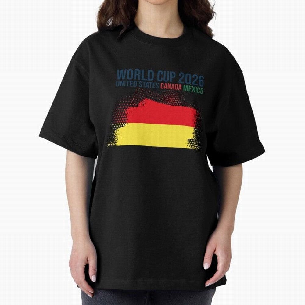 BELGIUM WORLD CUP 2026 Oversized T-Shirt Celebrate Unforgettable Nights in FIFA World Cup 2026 Group Stage Spirit, Highlighting England and Germany, Mbappe and Neymar, Retro Football Energy, Iconic Rivalries, Trophy Chase Drama and Stadium