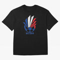 France Soccer 2026 Tricolor Burst Emblem Oversized T-Shirt Celebrate FIFA World Cup 2026 USA Canada Mexico Featuring Haaland, England Energy, Tournament Hype, Historic Matchups, Family Viewing Parties and Global Sports Pride; Created for Match Day