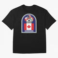 Canada 2026 Soccer T-shirt Oversized T-Shirt Carry the Colors and Pride of FIFA World Cup 2026 Group Stage for Fans of Mbappe and France, Bringing Match Day Excitement, Supporter Culture, Golden Goals and Global Football Passion; Perfect for Fans,