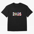 North American Soccer Spirit Team 2026 T-Shirt_82770209 Oversized T-Shirt Mark FIFA World Cup 2026 Spirit, Inspired by Argentina, France and Brazil, Messi and Cristiano Ronaldo, Football Passion, Legendary Performances, Festival Vibes and Supporter