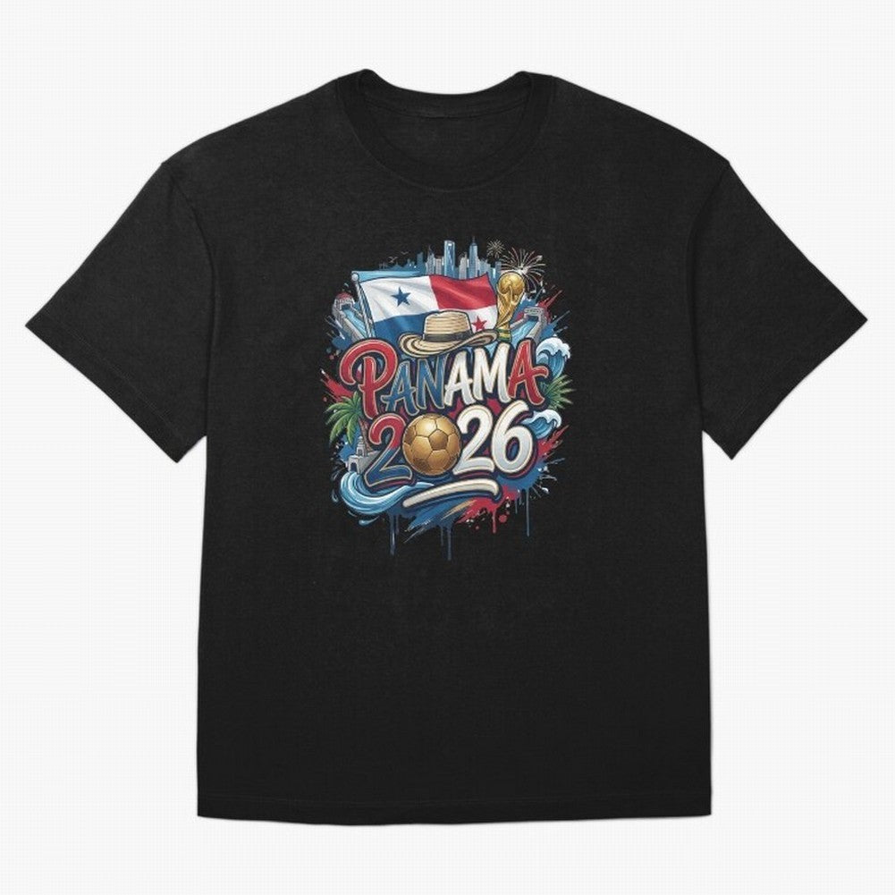 Panama World Cup 2026 Football Legacy Oversized T-Shirt Celebrate Classic Football Spirit in FIFA World Cup 2026 for Fans of CR7 and England and Germany, Bringing Stadium Memories, Football Loyalty, International Chants and Championship Tradition;