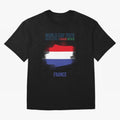 FRANCE WORLD CUP 2026 Oversized T-Shirt Celebrate FIFA World Cup 2026 Group Stage for Fans of CR7 and Spain and Netherlands, Bringing Stadium Memories, Football Loyalty, International Chants and Championship Tradition; Great for Watch Parties,