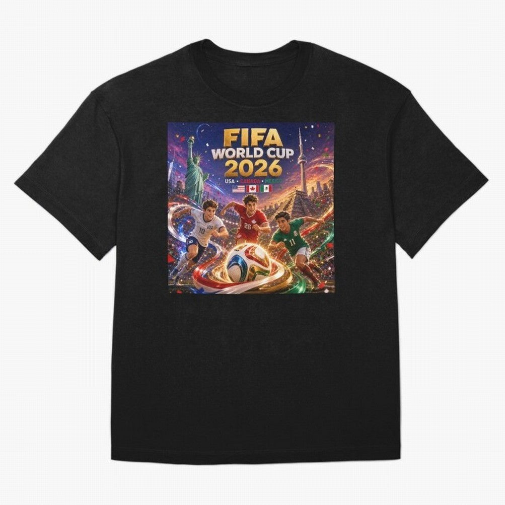 Host Nations Football 2026 #football 2026 Oversized T-Shirt Follow the Final Road of Global Football Passion for FIFA World Cup 2026 Group Stage, Featuring Cristiano Ronaldo, Haaland and CR7, Spain, Supporter Pride, Iconic Celebrations, Legendary