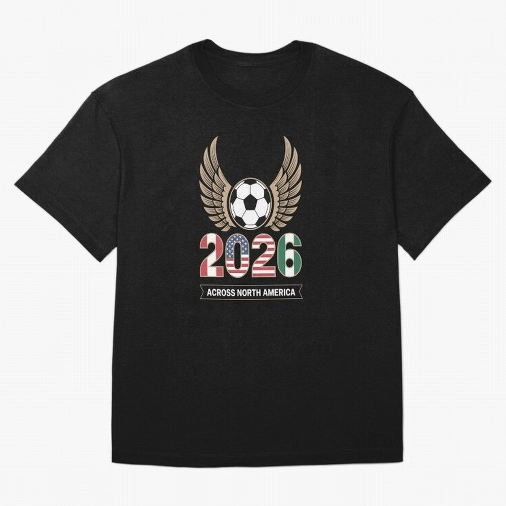 USA Mexi Cana Player 2026 Boys Kids Men Women Teen USA 2026 Oversized T-Shirt Feel the Roar of FIFA World Cup 2026 USA Canada Mexico for Fans of Haaland and England, Bringing Worldwide Fan Energy, Dramatic Goals, Stadium Lights and Championship