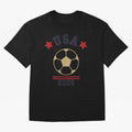 USA Soccer Fan 2026 Jersey Style Design Oversized T-Shirt Feel International Energy from FIFA World Cup 2026 USA Canada Mexico Spirit, Made for France, Mbappe, Sports Nostalgia, International Competition, Famous Players and Unforgettable Victories;